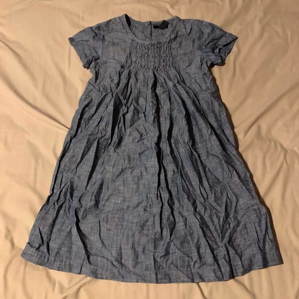 Girls GAP preowned blue chambray dress size XXL